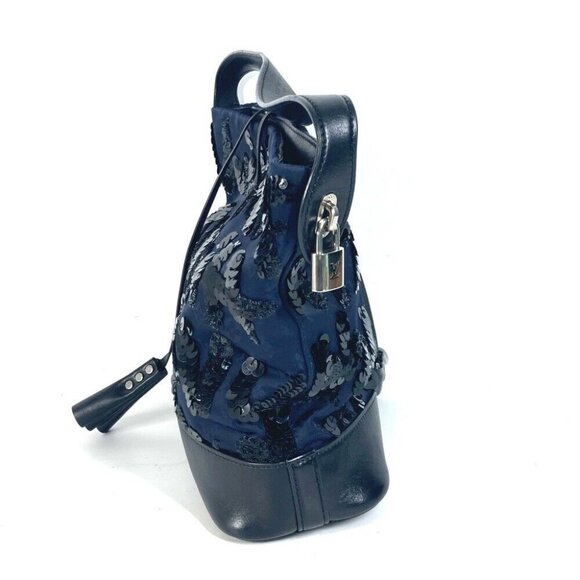 LOUIS VUITTON M94564 Monogram Satin NN14 Sequins Spotlight GM Shoulder Bag - Picture 4 of 14